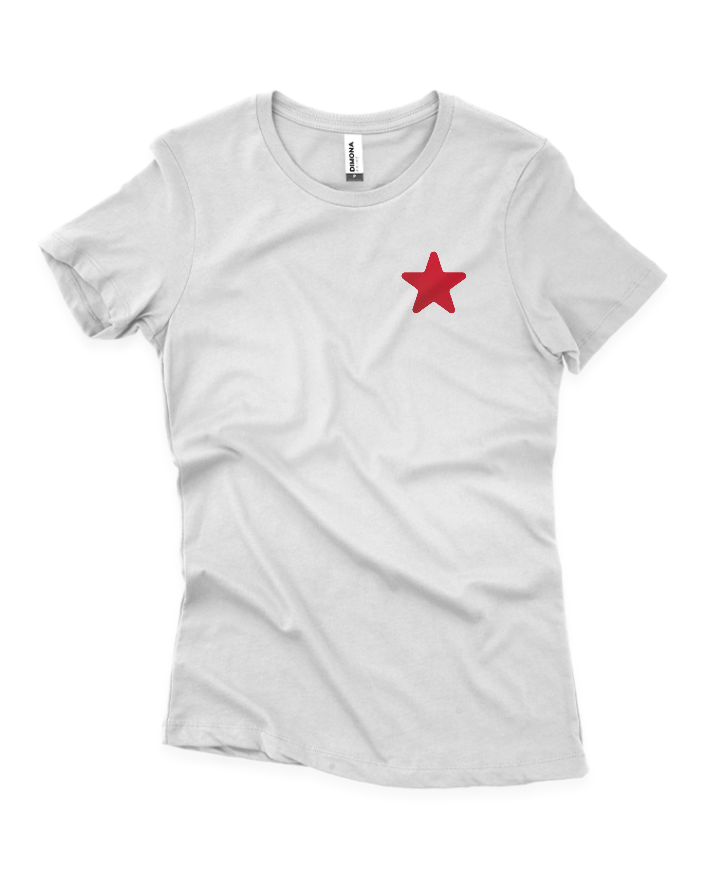Camiseta Feminina Basico.Com Soft Modal Preto - 102101 - Estrela Mix - Uma  Loja Completa