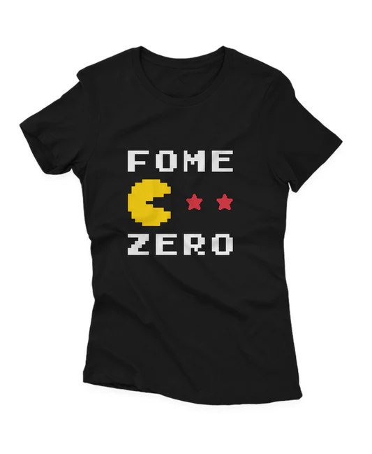 Camiseta Feminina Programa Fome Zero