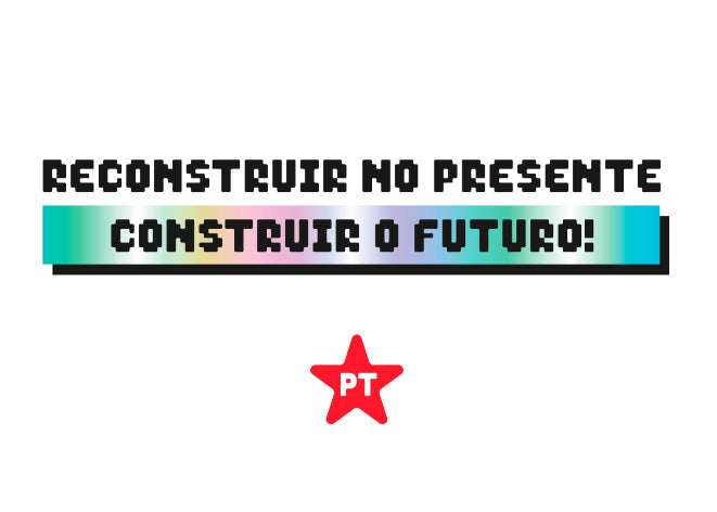 Poster Reconstruir no Presente, Construir o Futuro