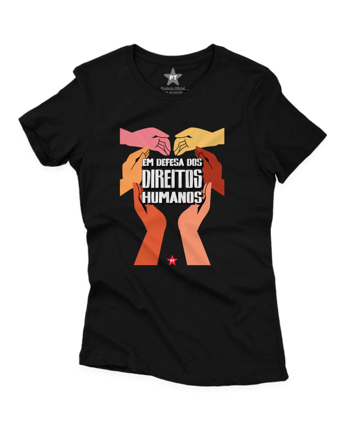 Camiseta Feminina Direitos Humanos