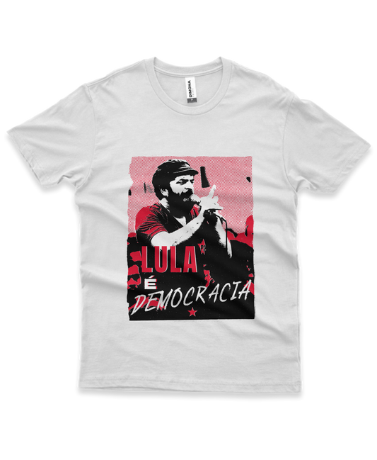 Camiseta Infantil Lula é Democracia