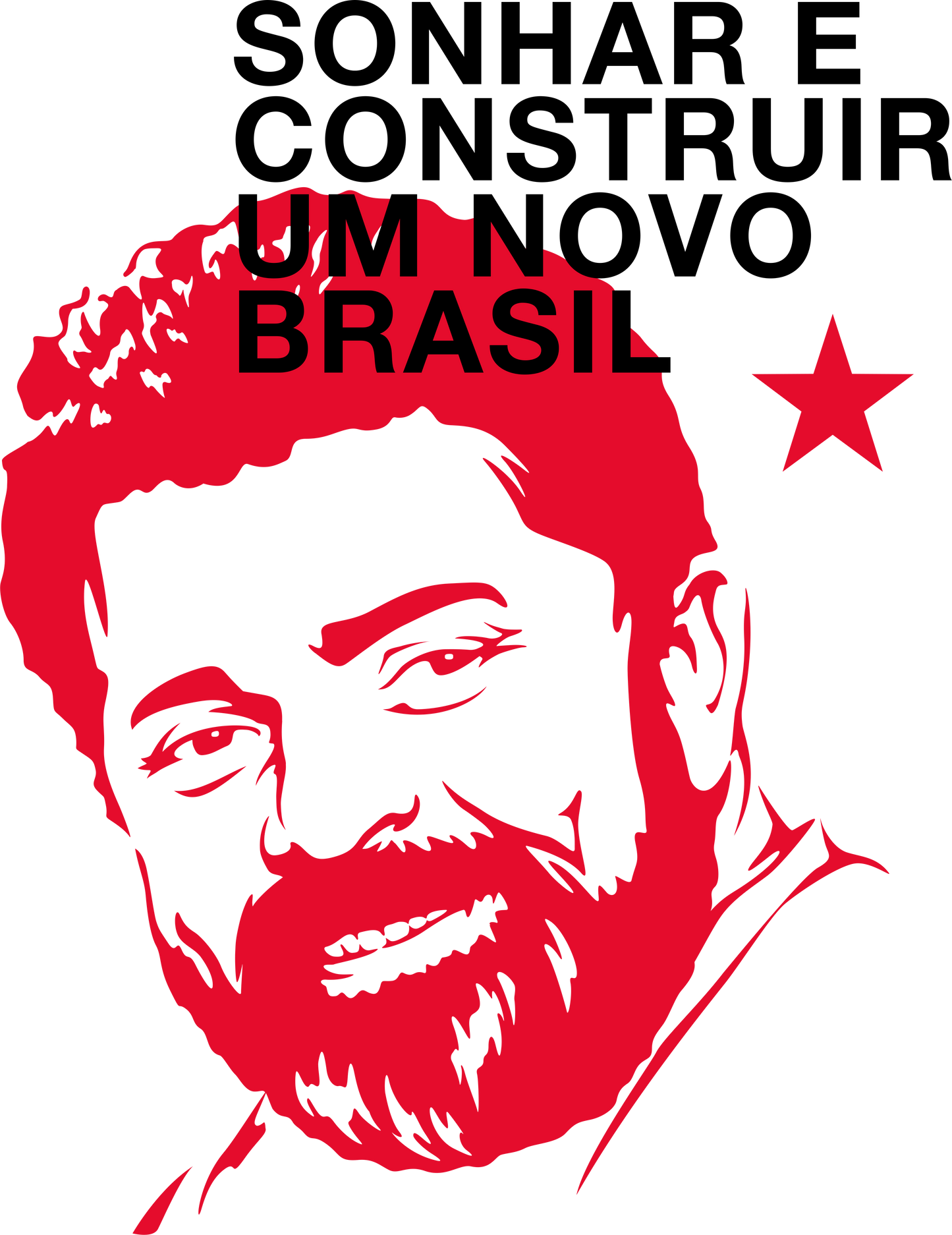 Body Infantil Lula Sonhar e Construir um novo Brasil